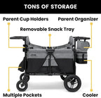 Jeep Wrangler Deluxe 4 Seater Stroller Wagon By Delta Children Premium Quad Stroller Wagon
