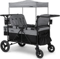 Jeep Wrangler Deluxe 4-seater Stroller By Delta Children Premium Quad Stroller
