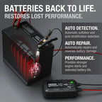 Noco GENIUS10, 10A 6V/12V Smart Battery Charger, Maintainer And Desulfator