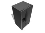 36-inch Wide Side-by-Side Refrigerator, 24 Cu. Ft. Stainless Steel