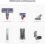 Dyson V11 Origin Cordless Vacuum, 185AW, 3 Power Modes, Up To 60 Minutes, Deep Cleans Hard Floors And Carpets, Detangles Pet 