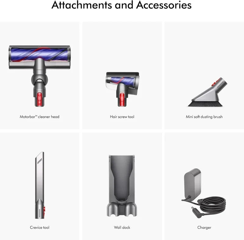 Dyson V11 Origin Cordless Vacuum, 185AW, 3 Power Modes, Up To 60 Minutes, Deep Cleans Hard Floors And Carpets, Detangles Pet 