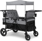 Jeep Wrangler Deluxe 4 Seater Stroller Wagon By Delta Children Premium Quad Stroller Wagon