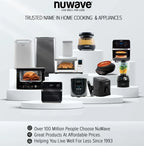 Nuwave Gold Precision Induction Cooktop, Powerful With Large 8 In. Heating Coil