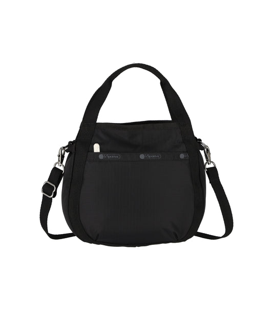 Small Jenni Crossbody - Black solid