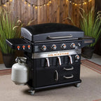 Blackstone 4 Burner And Air Fryer Combo 36 In