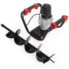 XtremepowerUS 1500W Electric Post Hole Digger With 6 In. Auger Bit, Anti Vibration Handle And Safety Lock For Soil And Fence 