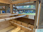 Walk-In Chicken Coop, 6-ft x 12-ft x 7.5-ft Outdoor Poultry Run