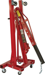 Strongway Hydraulic Engine Hoist With Load Leveler, 2-Ton Capacity, 1 In.-82 5/8 In. Lift Range