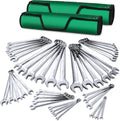 Sk 42-Piece Wrench Set, Sae And Metric, SuperKrome Finish