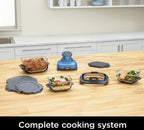 Ninja Crispi 5-in-1 Portable Glass Air Fryer Cooking System Small And Large Batch Containers