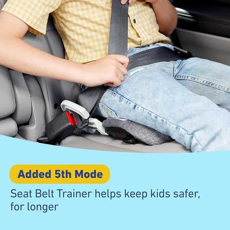 4Ever Dlx 4-in-1 Child Car Seat, Charlie, Rear-Facing, Forward-Facing And Booster Seat