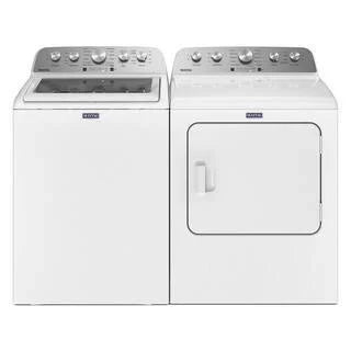 Maytag Top-Loading Washing Machine With 4.8 Cubic Foot Capacity And Extra Power Boost, White, MVW5430MW