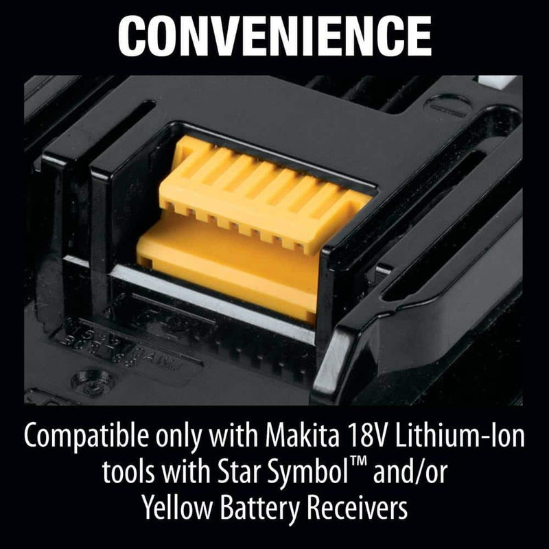 18-Volt Lxt Battery And Rapid Optimum Charger Starter Pack, 5.0Ah With Bonus 18V Lxt Brushless Cut-Off/Angle Grinder