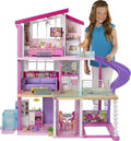 Barbie DreamHouse Dollhouse With Elevator, Pool, Lighting And Over 70 Accessories, 3-story Playset