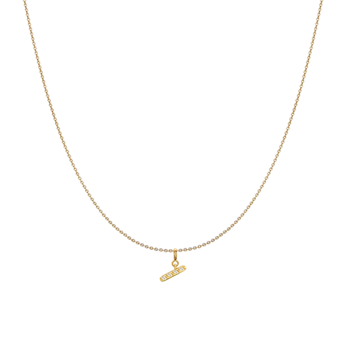 Baguette Necklace
