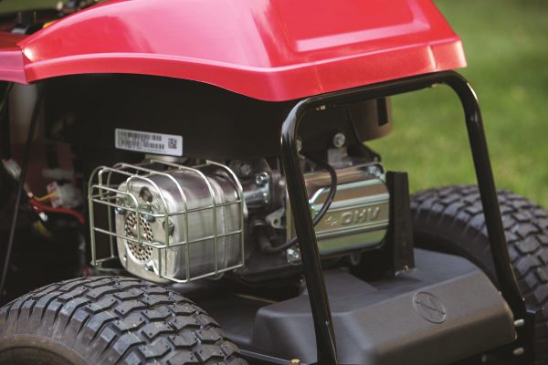 Troy-Bilt TB30 382cc 6-Speed Riding Lawn Mower, Remanufactured, Compact Design, Adjustable Height