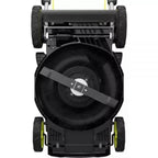 Ryobi 40V Brushless 20 In. Walk Behind Self-Propelled Mower/String Trimmer/Leaf Blower With 2 Batteries And 2 Chargers