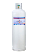 100 Lb Steel Propane Cylinder With OPD Valve, DOT Approved, Rust-Resistant, For Grills And Heaters