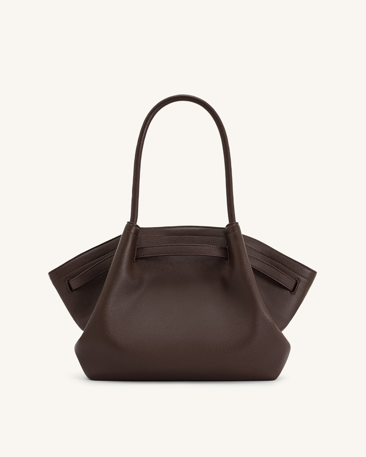 Hana Medium Tote Bag - Dark Brown - image 5