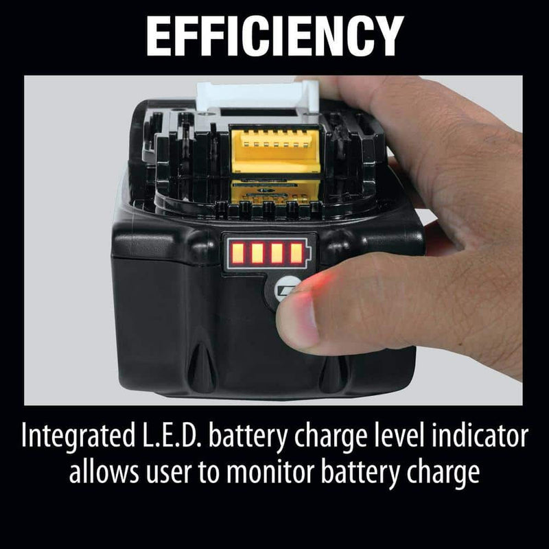 18-Volt Lxt Battery And Rapid Optimum Charger Starter Pack, 5.0Ah With Bonus 18V Lxt Brushless Cut-Off/Angle Grinder