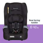 Baby Trend Trooper 3-in-1 Convertible Car Seat, Desert Black