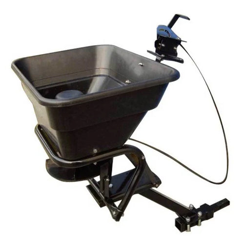 12V ATV Hitch Mount Receiver 80 Lb. Grass, Seed, Fertilizer Spreader