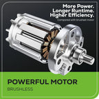 Greenworks 60V 8 In. Brushless Cordless Edger, 2.0 Ah Battery And Charger Included
