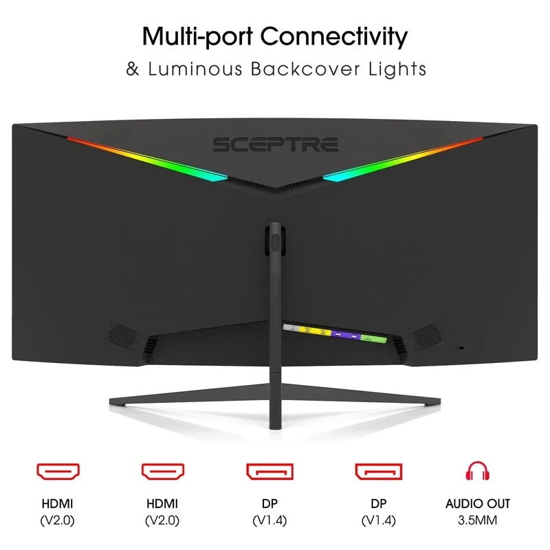Sceptre 34 In. 165Hz Curved Ultrawide Wqhd Monitor
