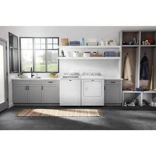 Maytag Top-Loading Washing Machine With 4.8 Cubic Foot Capacity And Extra Power Boost, White, MVW5430MW
