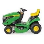 John Deere S100 Ride-On Lawnmower, 107 Cm, 42 In. Cutting Width, 17.5 Hp Petrol Hydrostatic Drive