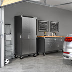 Seville Classics UltraHD Steel Storage Cabinet, 36 In.W x 18 In.D x 72 In.H