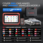 Launch X431 V Plus 5.0 Scan Tool With 2025 CANFD Connector, 37 Reset And OE-Level Diagnostics