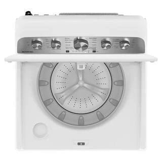 Maytag Top-Loading Washing Machine With 4.8 Cubic Foot Capacity And Extra Power Boost, White, MVW5430MW