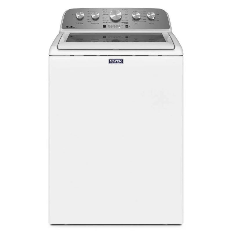 Maytag Top-Loading Washing Machine With 4.8 Cubic Foot Capacity And Extra Power Boost, White, MVW5430MW