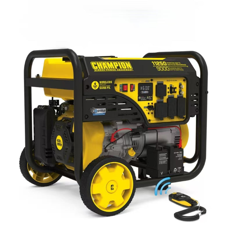 9000W Wireless Start Generator With CO Shield