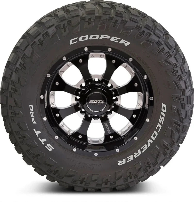 Set Of 4 Cooper Discoverer Stt Pro LT275/70R18/10 125P Tires, Heavy Duty All-Terrain Performance