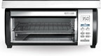 Black Decker SpaceMaker Under Counter Toaster Oven, Digital Controls, Black/Stainless Steel, Fits 9 In. Pizza Or 4 Slices