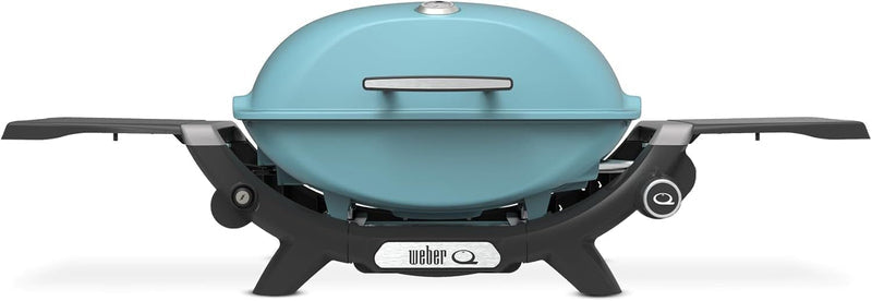 Weber Q2200N Premium Gas Bbq, 3rd Gen Lpg In Sky Blue