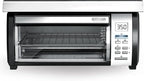 Black Plus Decker SpaceMaker Under-Counter Toaster Oven, Digital Controls, Black/Stainless Steel, Fits 9 in. Pizza, TROS1000D
