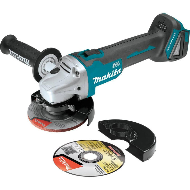 18-Volt Lxt Battery And Rapid Optimum Charger Starter Pack, 5.0Ah With Bonus 18V Lxt Brushless Cut-Off/Angle Grinder