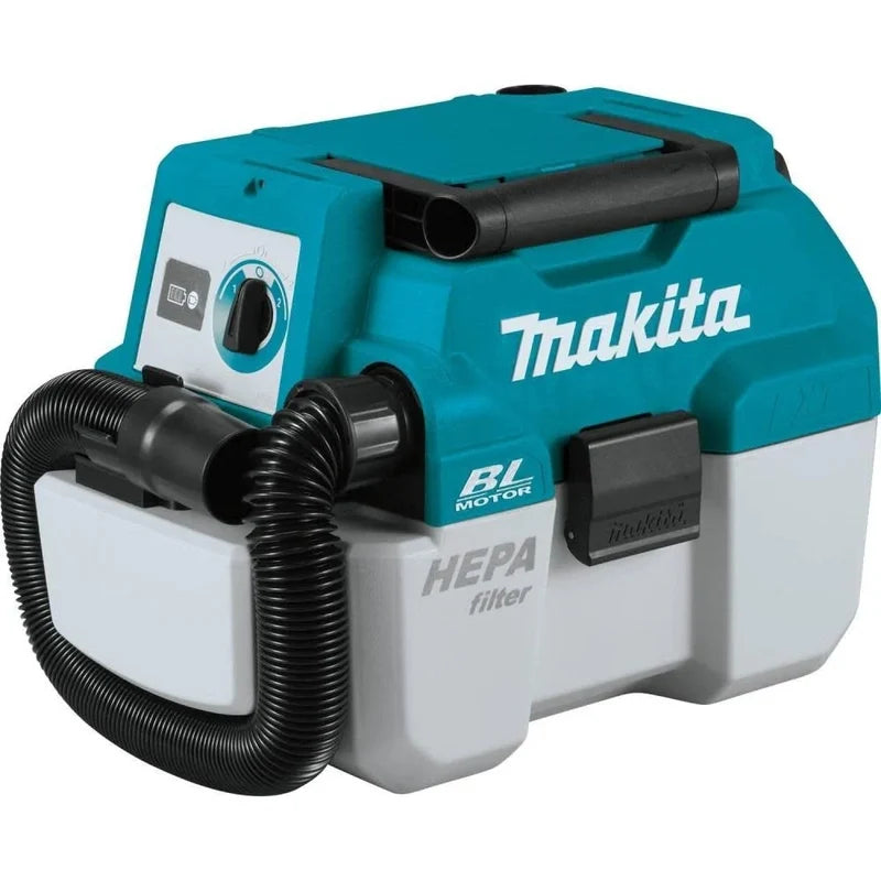 Makita 18V Lxt 2 Gallon Hepa Portable Wet/Dry Dust Extractor/Vacuum Kit XCV11T From Makita