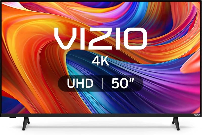 Vizio 50 4K HDR Smart TV, Dolby Vision HDR/HDR10 Plus, WiFi 6 C, Refurbished