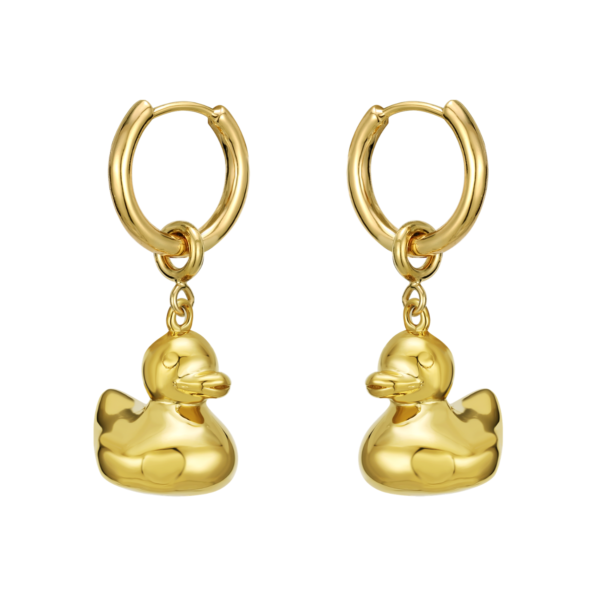 Duck Earrings