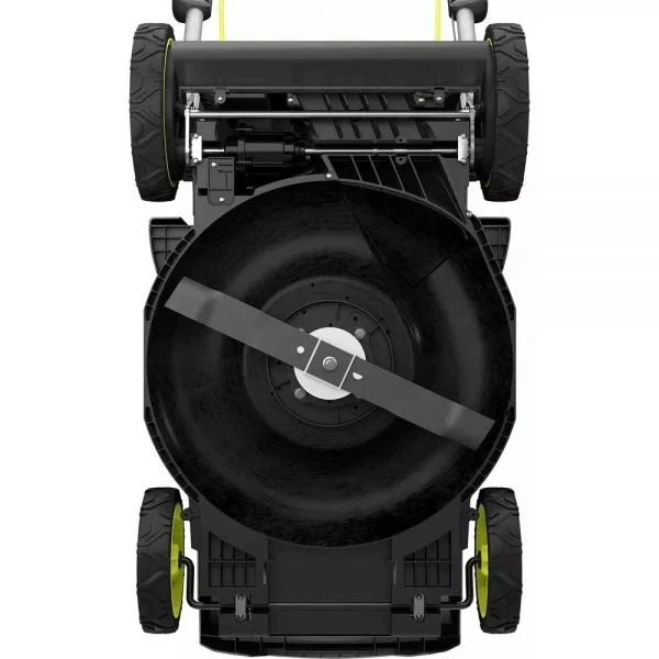 40V Brushless 20-inch Self-Propelled Hand Lawn Mower, Grass Trimmer And Leaf Blower With 2 Batteries And 2 Chargers