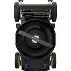 40V Brushless 20-inch Self-Propelled Hand Lawn Mower, Grass Trimmer And Leaf Blower With 2 Batteries And 2 Chargers