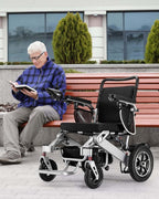 Electric Wheelchair, 25 Miles Longer Range, Foldable Power Wheelchair For Adults Seniors, 500W Dual Motors