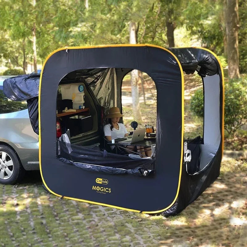 A Pop-Up Cabin For Your Car