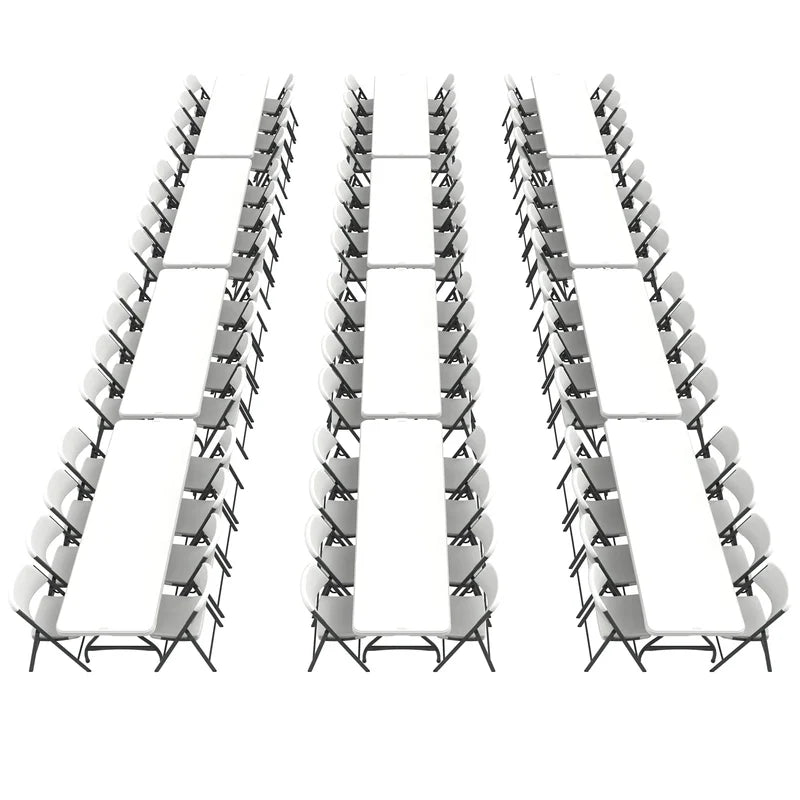 Lifetime Folding Table And Chair Set, Pack Of 108