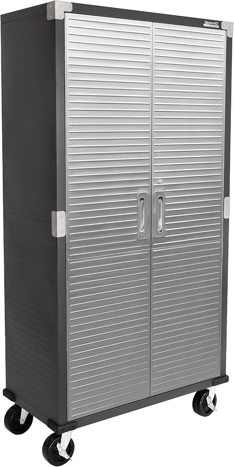 Seville Classics UltraHD Steel Storage Cabinet, 36 In.W x 18 In.D x 72 In.H